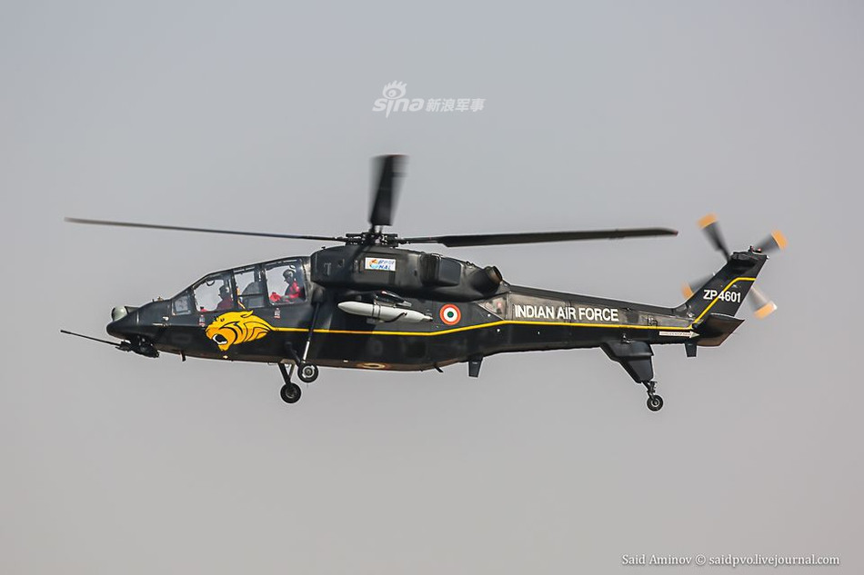 Hiện tại Không quân Ấn Độ đã đặt hàng 65 chiếc trực thăng loại này trong khi phía Lục quân Ấn Độ đặt hàng tới 114 chiếc. Nguồn ảnh: Sina.