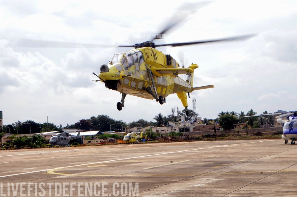 Trần bay tối đa của HAL LCH vào khoảng 6500 mét và có tốc độ leo cao khoảng 12 mét/giây. Loại trực thăng này có thể hoạt động liên tục trên không tối đa 190 phút. Nguồn ảnh: Sina.