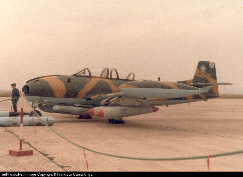 Những chiếc HA-220 được phục vụ trong Không quân Tây Ban Nha tới tận hết năm 1981 mới được cho nghỉ hưu, biến đây thành loại máy bay phản lực từng phục vụ với thời gian lâu nhất trong Không quân nước này. Nguồn ảnh: Primeportal.