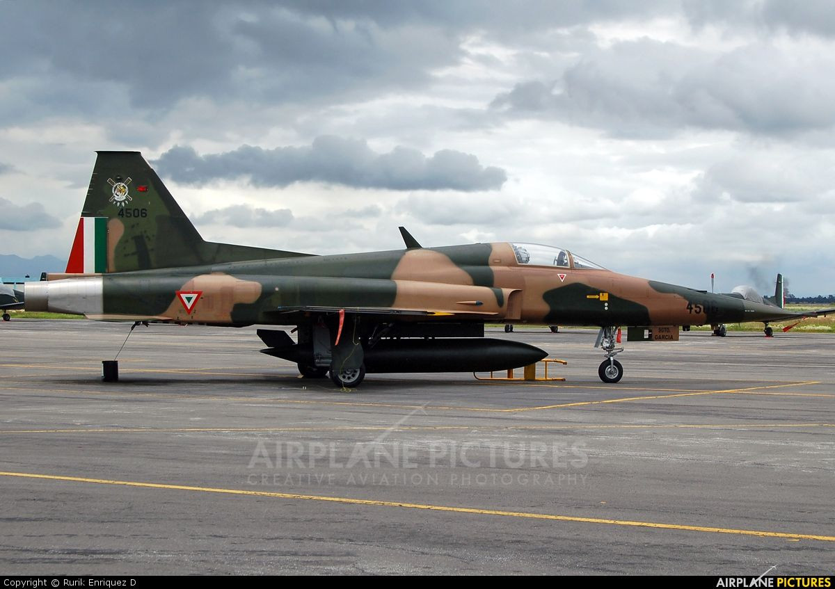 Về không quân, kể từ khi những chiến đấu cơ F-5 của Mexico được cho về hưu thì nước này không còn bất cứ loại tiêm kích nào trong biên chế. Nguồn ảnh: Airplane.
