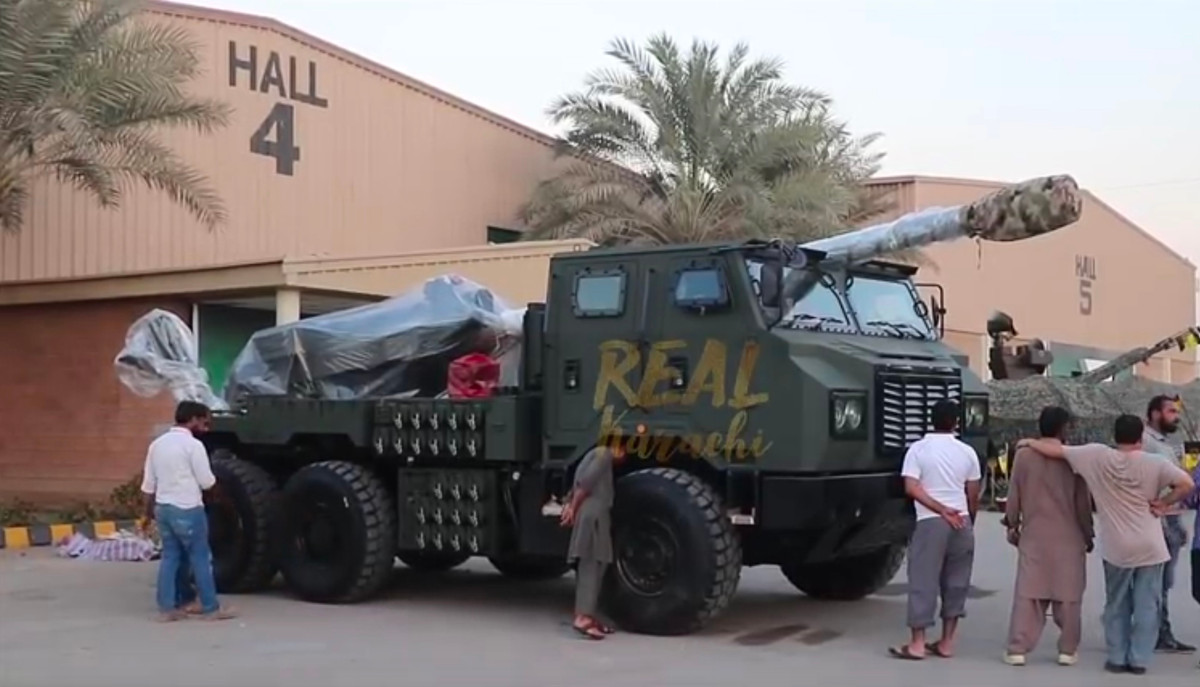 Ngoài Quân đội Trung Quốc, Pakistan hiện cũng đang sử dụng loại pháo tự hành này. Nguồn ảnh: Sina.