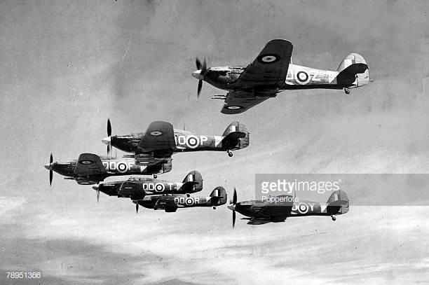 Loại tiêm kích một người lái này có chiều dài rất gọn gàng chưa tới 10 mét, sải cánh 12,19 mét và được trang bị một động cơ Rolls-Royce Merlin XX V-12. Nguồn ảnh: Warhistoryonline.