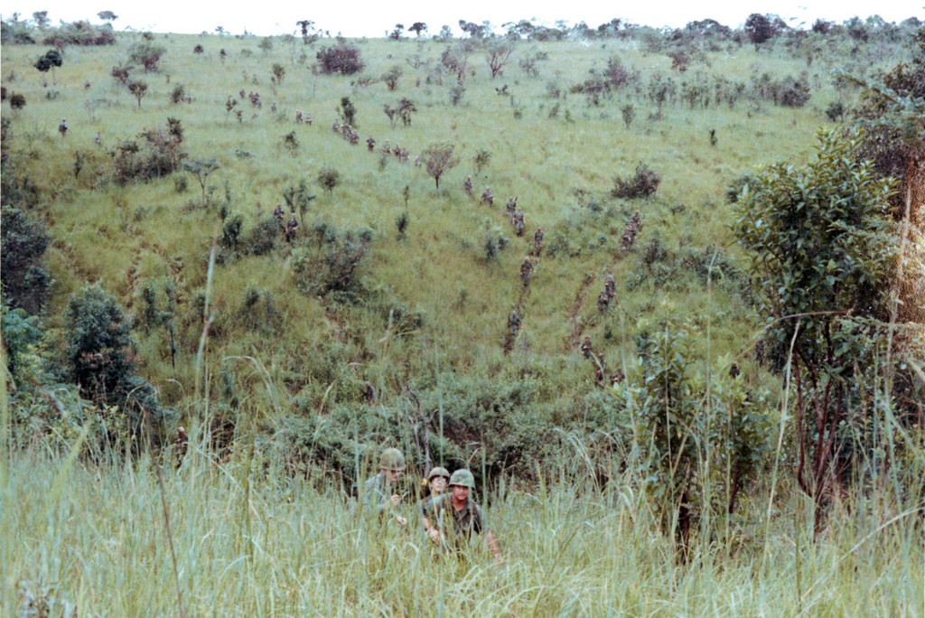 Trong suốt thời gian diễn ra Chiến tranh Việt Nam, chiến trường Tây Nguyên hay "cao nguyên trung phần" vẫn còn là khu vực khá hoang sơ, chưa được khai phá. Nguồn ảnh: Flickr.