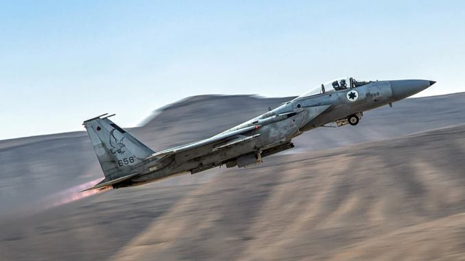Hiện tại trong kho vũ khí của Israel có 25 chiếc F-15I loại này. Nguồn ảnh: Pinterest.