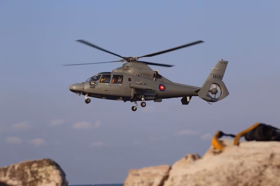 Các loại trực thăng bán vũ trang này chủ yếu được Trung Quốc viện trợ cho Campuchia chứ thậm chí nước này cũng không đủ điều kiện để mua sắm loại trang bị đắt tiền này từ nước ngoài. Nguồn ảnh: Aviation.