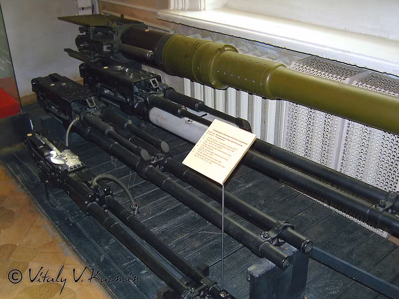 Khẩu pháo mà Quân đội Syria “chế tạo” được "chế tác" từ khẩu pháo tự động 23mm nòng kép GSh-23 do Cục thiết kế khí cụ KBP phát triển từ những năm 1960 để thay thế cho khẩu NR-23. Nguồn ảnh: Wikipedia