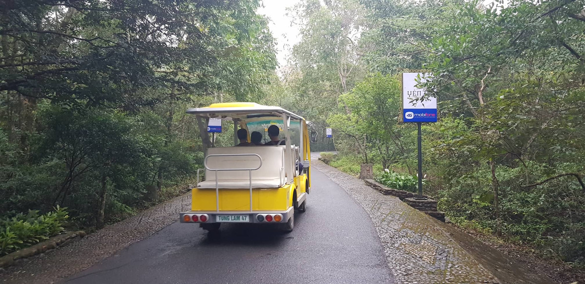 Mỗi chuyến xe chỉ có từ 1 đến vài du khách.