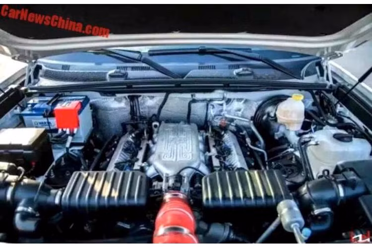 Hệ động lực của Hongqi LS5 gồm có động cơ 4.0l V8 tăng áp kép chạy xăng với công suất tối đa 381 mã lực cùng mô-men xoắn cực đại 530 Nm, đi kèm hộp số tự động 8 cấp và hệ dẫn động 4 bánh. Hiện chưa rõ động cơ này được Hongqi tự chế tạo hay mua từ một hãng xe hơi khác.