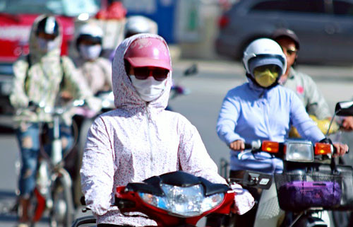 Hôm nay tiếp tục nắng nóng. (Ảnh minh hoạ)