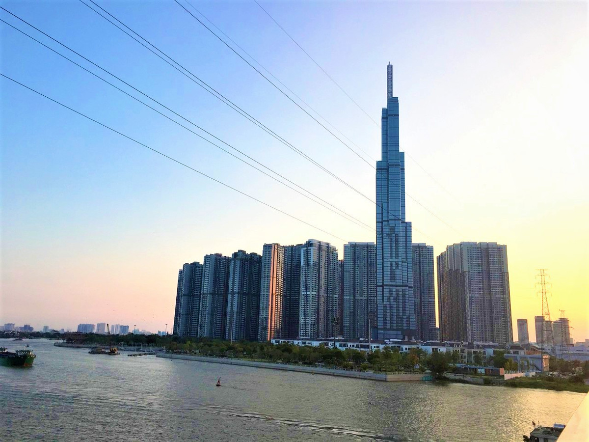 Góc dự án Vinhomes Central Park.