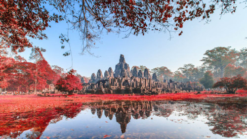 10. Vị trí cuối cùng trong danh sách là Campuchia - địa điểm thu hút vô số du khách mỗi năm bởi vẻ đẹp cổ với quần thể di tích Angkor Wat hay Angkor Thom.