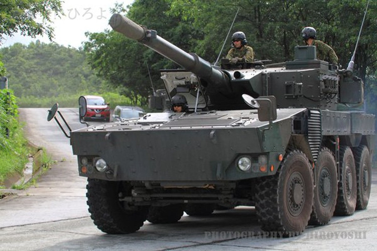 Can canh xe tang banh lop Type-16 cuc “ngau” cua Nhat Ban-Hinh-14
