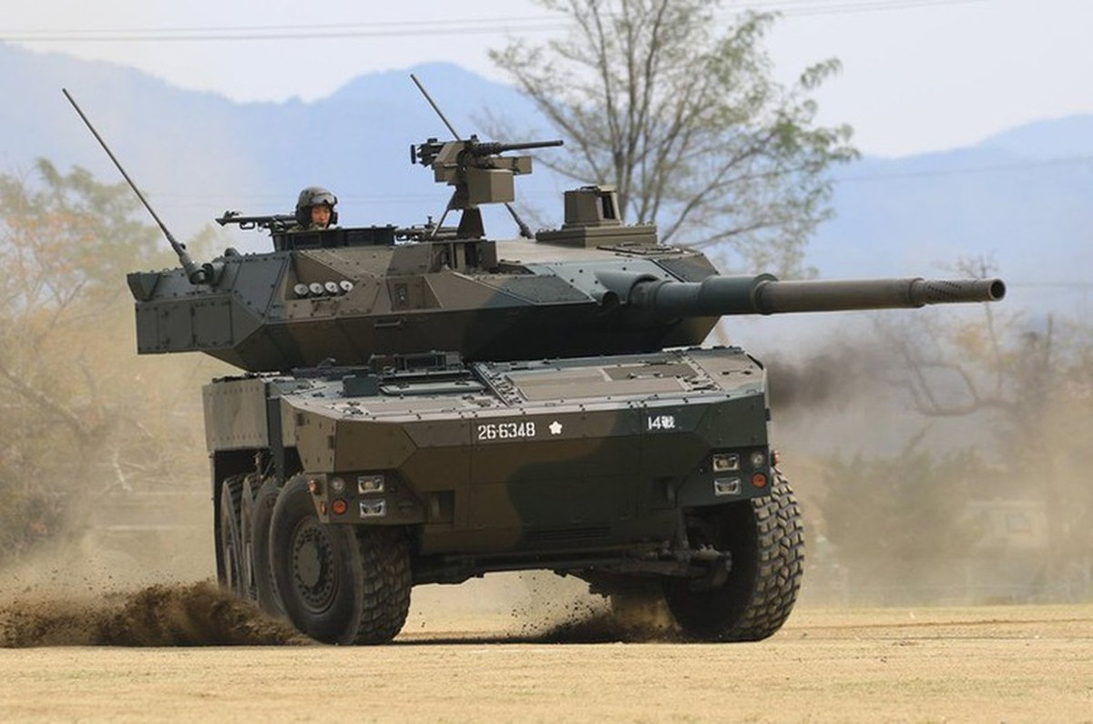 Can canh xe tang banh lop Type-16 cuc “ngau” cua Nhat Ban-Hinh-6