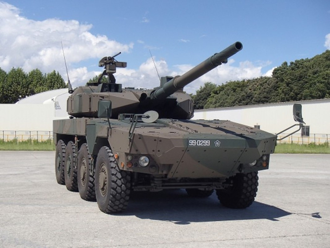 Can canh xe tang banh lop Type-16 cuc “ngau” cua Nhat Ban-Hinh-8