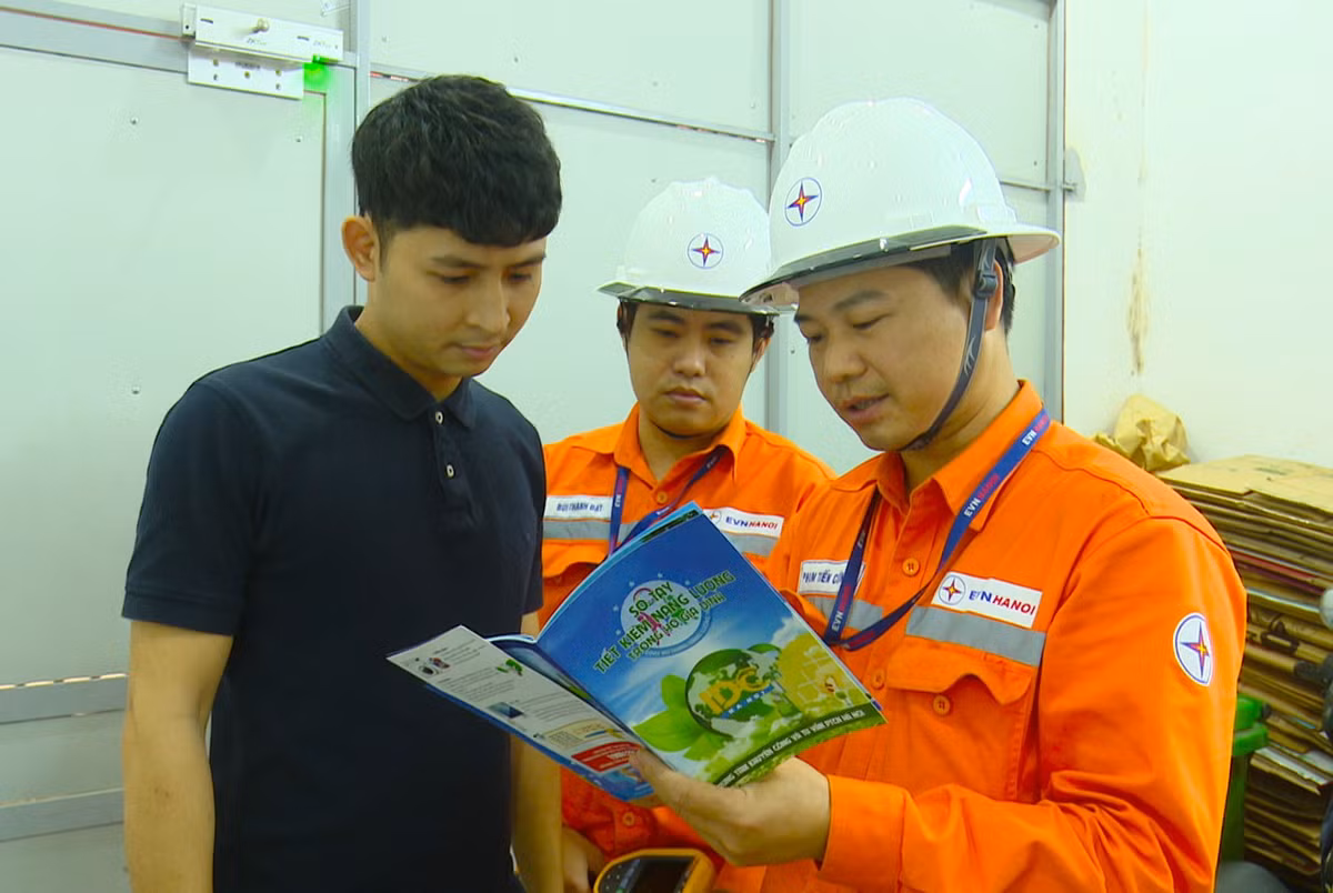 EVNHANOI day manh tuyen truyen su dung dien an toan, tiet kiem