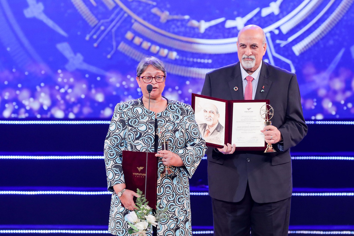 GS Karim: VinFuture tap hop nhung nguoi co chung tam nhin xay dung the gioi tot dep hon