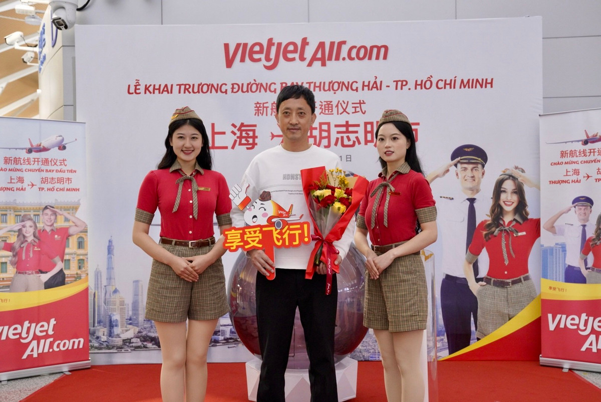 Tin vui: Vietjet vừa khai trương đường bay thẳng giữa Thượng Hải và TP. Hồ Chí Minh - Hình 2 Tin vui: Vietjet vua khai truong duong bay thang giua Thuong Hai va TP. Ho Chi Minh-Hinh-2