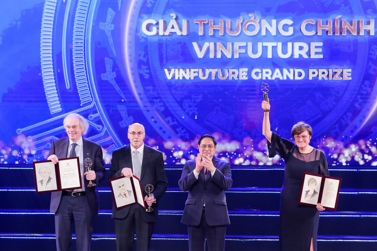 Chủ nhân Giải thưởng Chính VinFuture tiếp tục được trao giải Nobel Chu nhan Giai thuong Chinh VinFuture tiep tuc duoc trao giai Nobel
