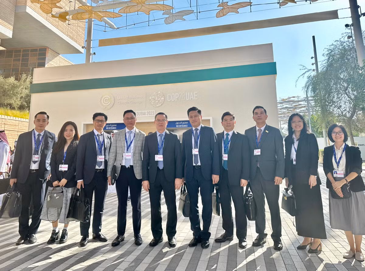 Tai COP28, VietinBank cam ket danh nguon luc toi da cho phat trien ben vung