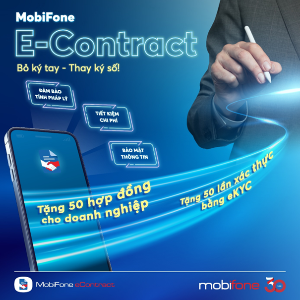 Chuyển đổi số hiệu quả cùng Hợp đồng điện tử có “tích xanh” MobiFone eContract - Hình 2 Chuyen doi so hieu qua cung Hop dong dien tu co “tich xanh” MobiFone eContract-Hinh-2