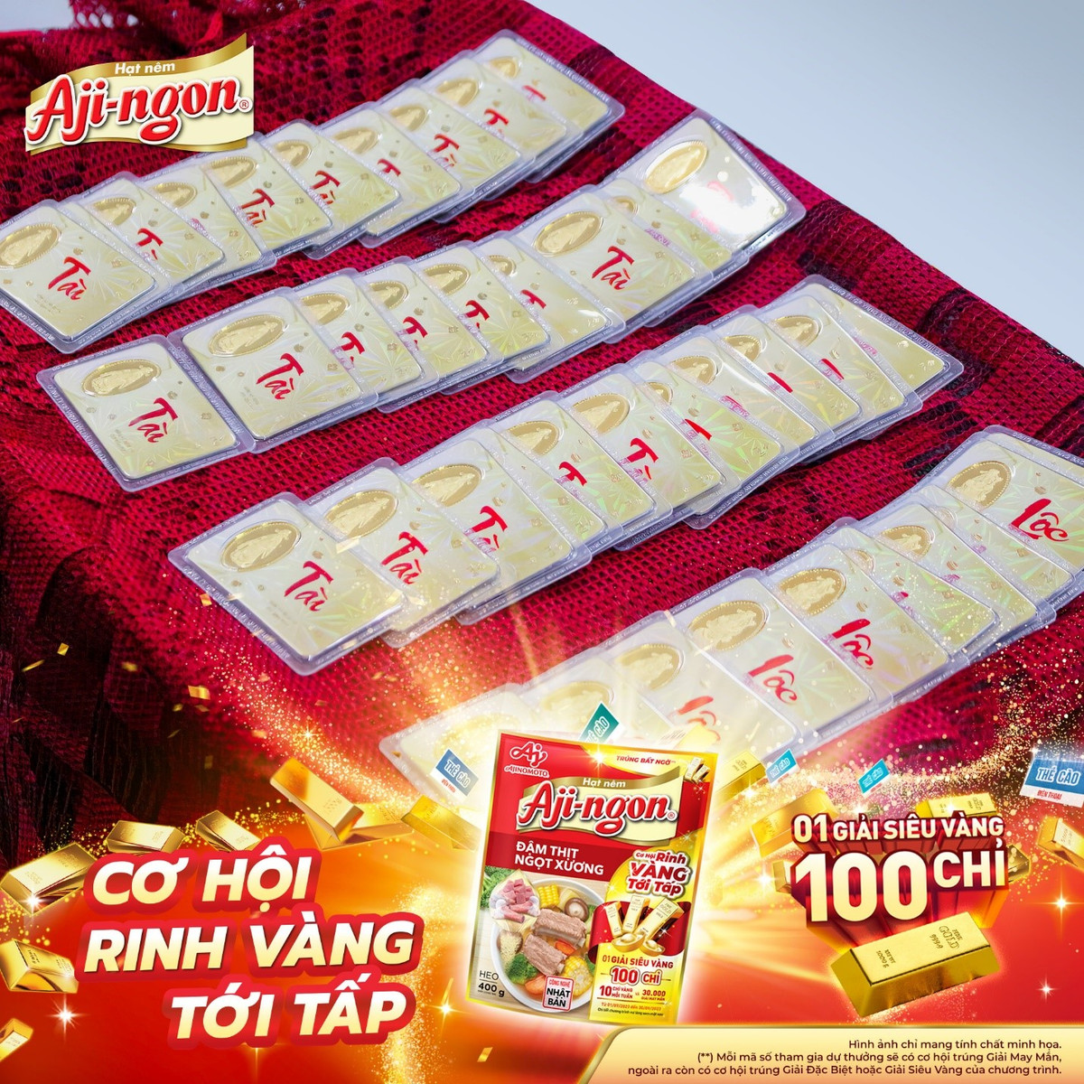 Nguoi phu nu Son La bat ngo khi trung 100 chi vang tu goi hat nem Aji-ngon®