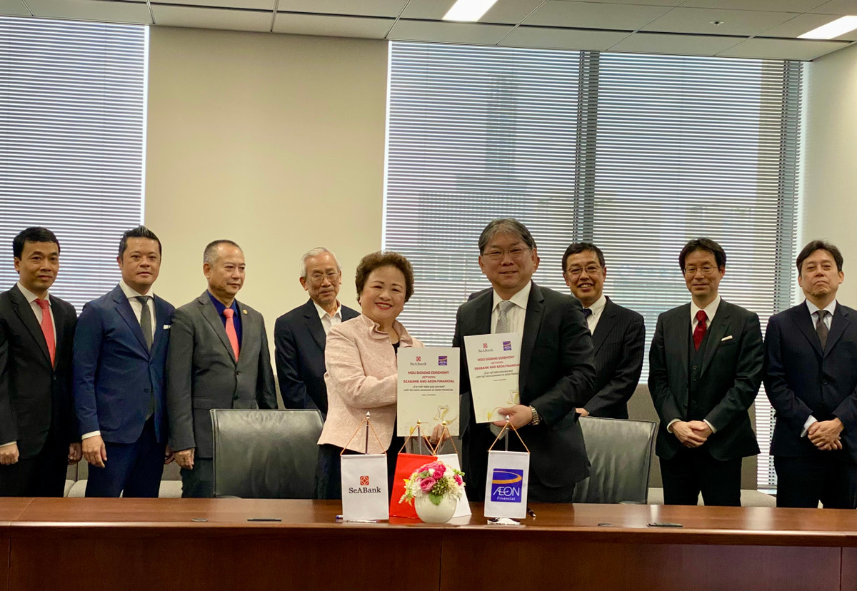 SeABank va AEON Financial Service ky ket Bien ban ghi nho va trao Hop dong chuyen nhuong Cty Tai chinh PTF-Hinh-2