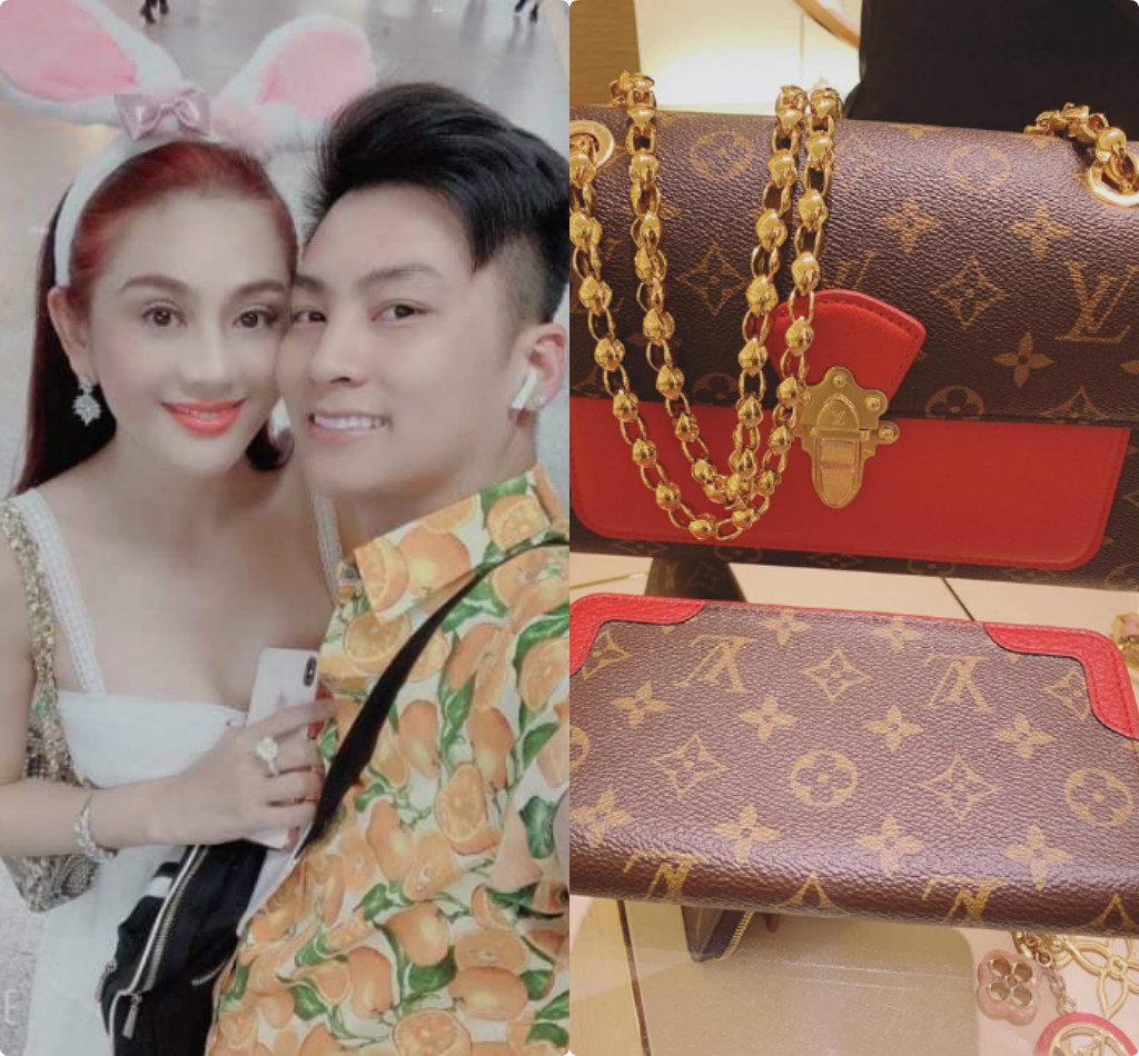 Cụ thể, chồng trẻ đã mạnh tay chi số tiền không nhỏ để mua tặng chiếc túi xách của thương hiệu nổi tiếng thế giới làm quà cho bà xã khi gần đến ngày sinh nhật cô.