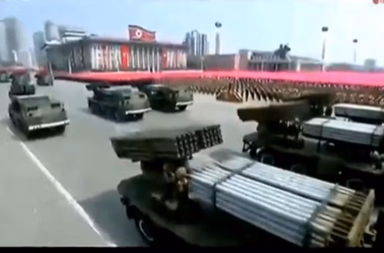 Đây dường như là mẫu pháo phản lực cải tiến, với khả năng nạp đạn nhanh. Nguồn ảnh: KCTV