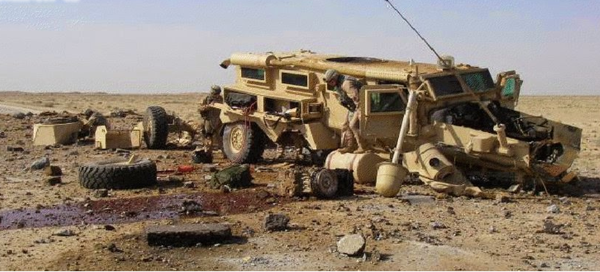 Trên chiến trường Trung Đông, dù có là Quân đội Mỹ hay Nga, hoặc bất kỳ một quân đội nào khác, được bảo vệ bằng những xe kháng mìn hiện đại nhất, hoặc bằng những xe bọc thép có lớp giáp hỗn hợp có thể chống lại đạn chống tăng PRG; nhưng chưa chắc có thể chịu được những đòn đánh từ những IED có sức công phá lớn.