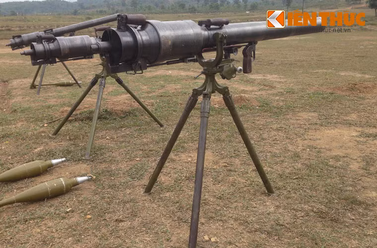 Súng không giật ĐKZ-82 thường biên chế trong các đại đội hỏa lực thuộc tiểu đoàn bộ binh. Ảnh: Anh Sơn