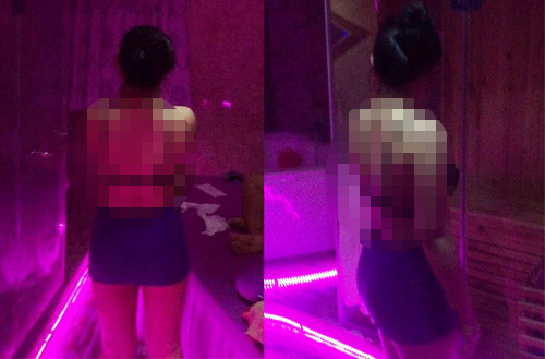 Nu nhan vien massage xem World Cup voi khach...tren giuong-Hinh-2