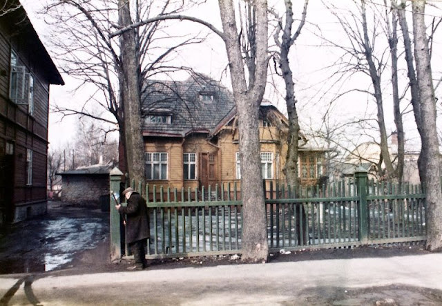 Từng ngõ ngách được người dân Liên Xô quét dọn sạch sẽ.