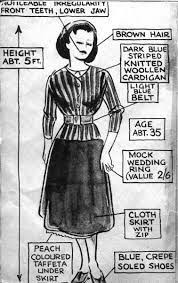 Người phụ nữ bị nhét mảnh vải taffeta vào trong miệng dẫn tới ngạt thở. Sau khi chết, thi hài nạn nhân bị hung thủ giấu vào trong thân cây du rỗng ruột.