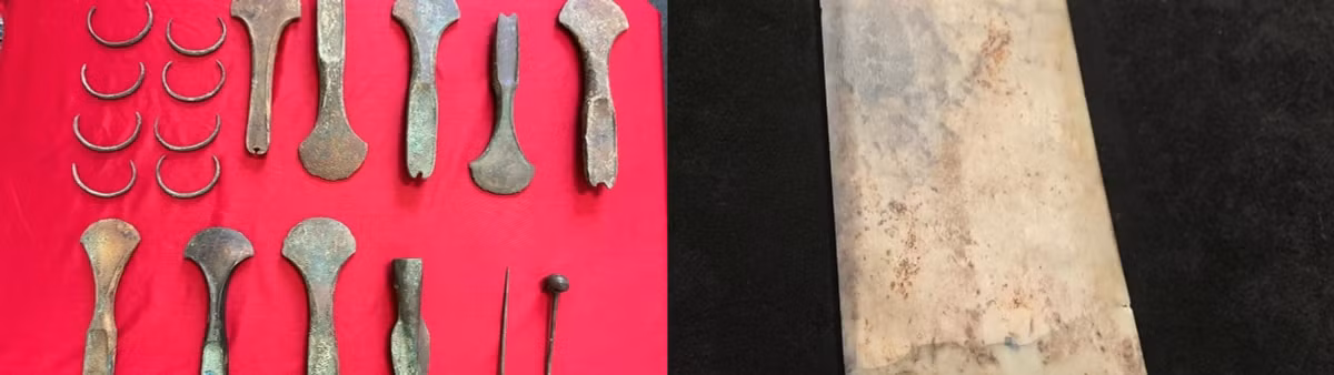 Theo ước tính, kho báu trang sức, vũ khí khoảng 3.600 năm tuổi tìm thấy tại một cánh đồng ở Cộng hòa Séc trị giá khoảng 42.500 USD.