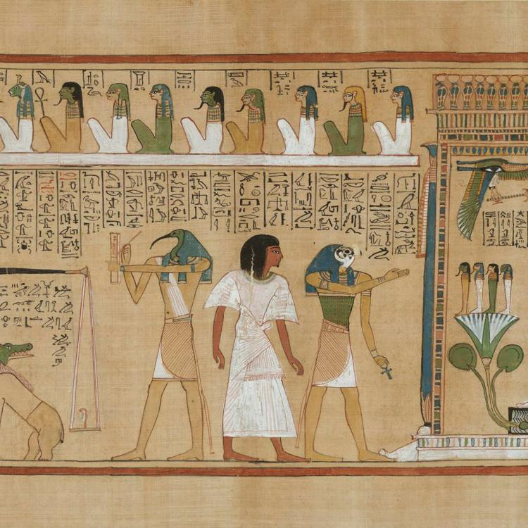 Trong các thử thách, quan trọng nhất là nghi lễ “cân trái tim”. Sau khi vượt qua nhiều cánh cửa, trái tim của người quá cố sẽ được đặt lên một chiếc cân và so sánh với chiếc lông đà điểu (biểu tượng của thần Matt - thần công lý, sự thật).