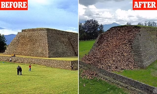 Người Purépecha vẫn sống ở một số nơi tại bang Michoacán phía tây Mexico. Họ cho rằng sự sụp đổ của kim tự tháp là điềm xấu hoặc thông điệp từ thần linh.