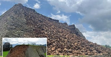 INAH dự định thực hiện công tác bảo tồn, khôi phục các phần bị sụp đổ của kim tự tháp trên.