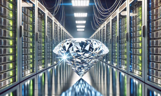 Vào cuối tháng 7 vừa qua, nhóm nghiên cứu của giáo sư vật lý Ivan Oleynik tại Đại học Nam Florida cho hay, sử dụng siêu máy tính Frontier để tìm ra cách sản xuất kim cương BC8 siêu cứng.