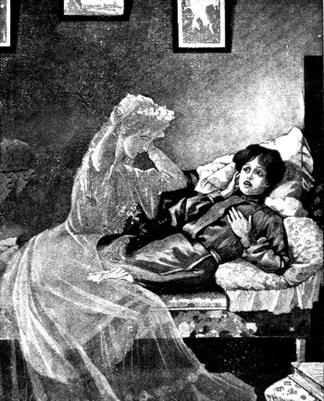 Cụ thể, bà Heaster nằm mơ thấy con gái vào mùa đông năm 1897. Trong suốt 4 đêm liền, Zona (trái ảnh) xuất hiện trong giấc mơ của mẹ và nói về cái chết oan khuất của mình.