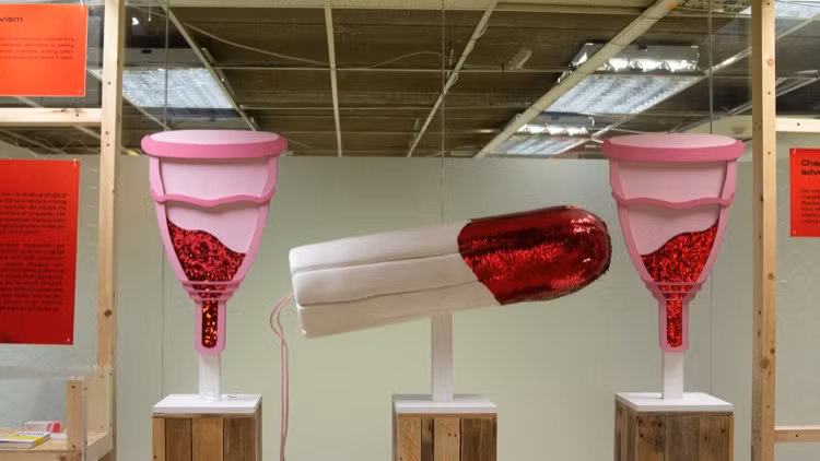 Khi tới đây, du khách có thể tìm hiểu kiến thức về giải phẫu chi tiết bộ phận "nhạy cảm" của phụ nữ, tìm hiểu về âm đạo, kinh nguyệt...