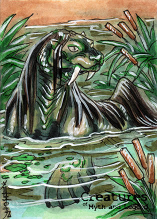 Đôi khi Bunyip tạo ra những âm thanh đáng sợ giống như tiếng gầm lớn. Những người nghe thấy âm thanh đó đều cảm thấy sợ hãi, vội vã tìm nơi trú ẩn hoặc nhanh chóng trở về nhà. (Ảnh trong bài mang tính minh họa).