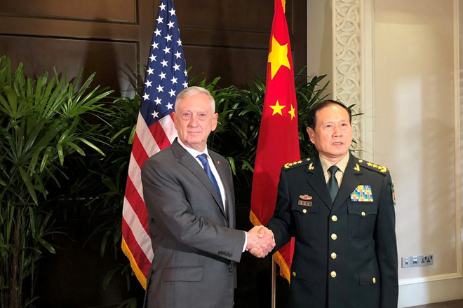 Ong Mattis tim cach xoa diu cang thang quan su voi Trung Quoc