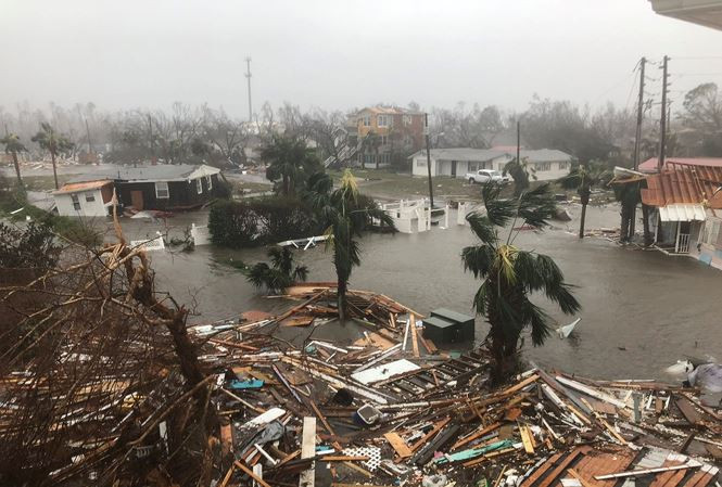 Bao Michael gay thiet hai nang ne cho My, so nguoi thiet mang tang