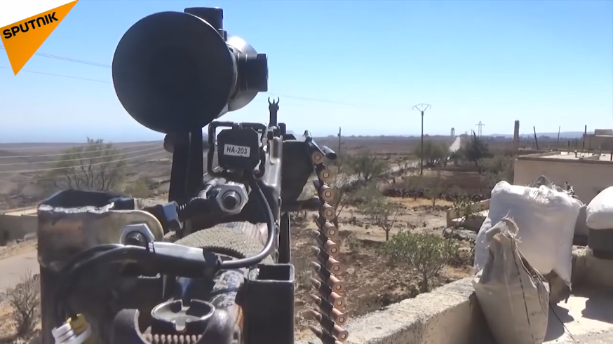 Về cơ bản súng máy hay bất cứ súng bộ binh nào được tích hợp vào hệ thống của kỹ sư Salam đều không cần sửa đổi khi bộ giá súng của hệ thống đã được thiết kế sẵn sàng cho nhiệm vụ này. Nguồn ảnh: Sputnik.