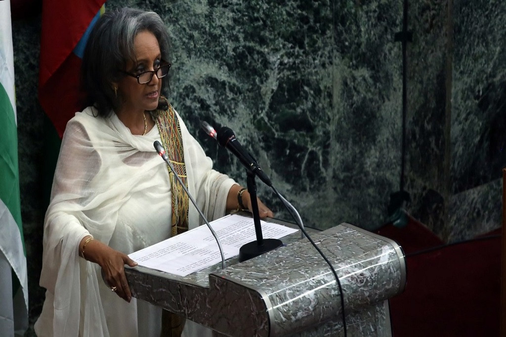 Được biết sự nghiệp chính trị của Nữ Tống thống SahleWork bắt đầu năm cuối những năm 1980 khi bà được chính phủ Ethiopia cử làm Đại sứ tại Senegal sau đó là Djibouti. Với khả năng ngoại giao đặc biệt của mình đầu những năm 2000, bà SahleWork tiếp tục được Ethiopia cử làm Đại sứ tại Pháp và sau đó là Đại diện diện thường trực của Tổ chức Giáo dục, Khoa học và Văn hóa Liên hợp quốc (UNESCO). Ảnh: News Africa.