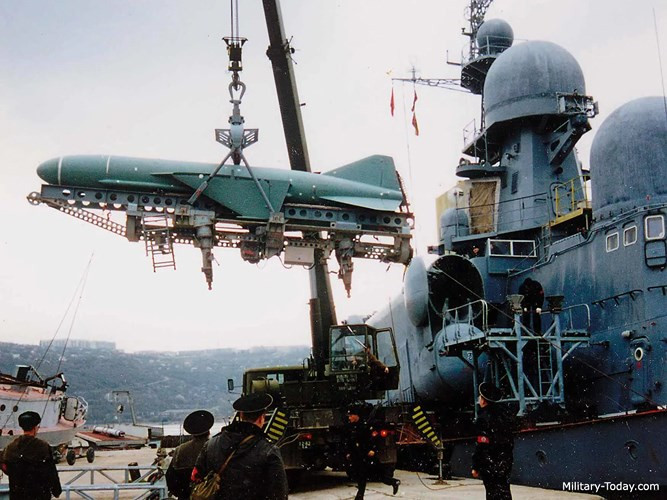 Mẫu tên lửa P-15U sau đó bị thay thế bằng mẫu P-15M cải tiến hơn với nhiều tính năng mới năm 1972. Ảnh: Military-Today.