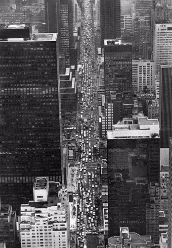 Manhattan, New York tấp nập và hiện đại năm 1972.