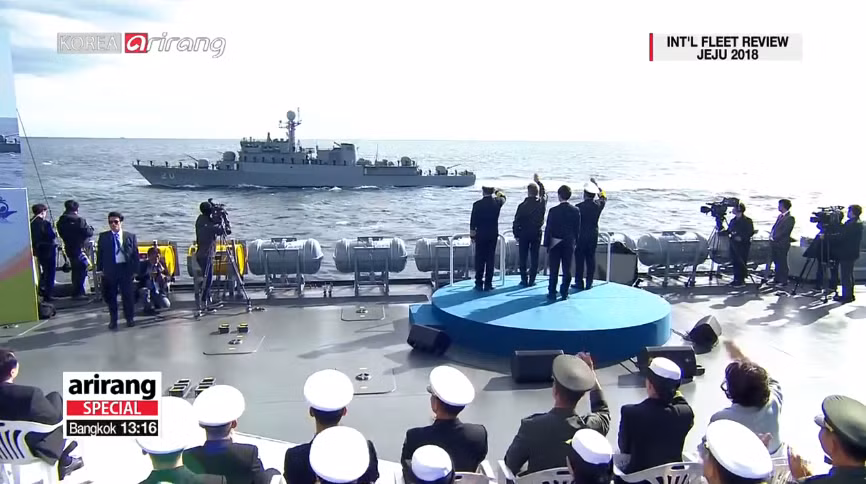 Ngoài ra, tàu hộ vệ lớp Pohang thứ 2 của Việt Nam đã có khác biệt về cấu hình vũ khí so với tàu đầu tiên (tàu 18). Theo đó, toàn bộ vũ khí nguyên bản của lớp Pohang Flight III đã được giữ nguyên ở tàu 20. Nguồn ảnh: Arirang.