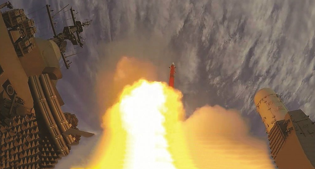 LRSAM được thiết kế để đối phó với nhiều mối nguy hiểm trên không giống như: tên lửa hành trình chống tàu, máy bay có người lái và không người lái. Nguồn ảnh: Defense News.