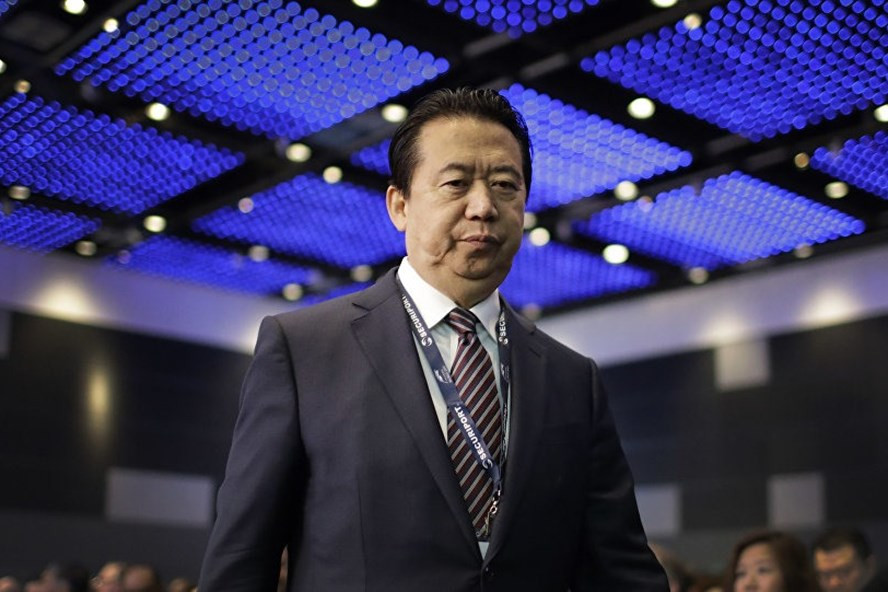 Trung Quoc cong bo ly do bat giam cuu Chu tich Interpol